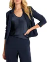 Nic + Zoe Nic+zoe Stretch Suiting Anywhere Blazer In Blue