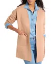 Nic + Zoe Sunset Breeze Reversible Knit Jacket In Neutral