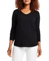 Nic + Zoe Vital V-neck Pullover In Black