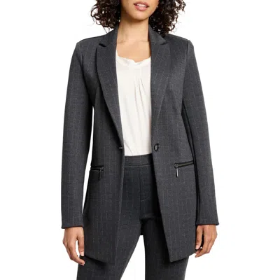 NIC + ZOE NIC+ZOE PINSTRIPE PONTE BLAZER