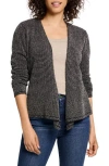Nic + Zoe Nic+zoe Pixel 4-way Cotton Blend Convertible Cardigan In Multi