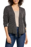 Nic + Zoe Nic+zoe Pixel 4-way Cotton Blend Convertible Cardigan In Neutral Multi