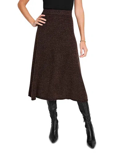 NIC + ZOE NIC+ZOE PIXEL KNIT MIDI SKIRT