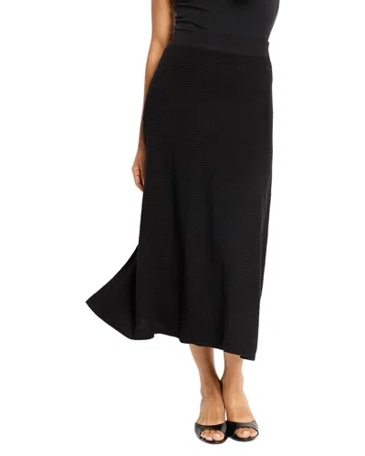 Nic + Zoe Nic+zoe Pixel Knit Skirt In Black