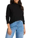Nic + Zoe Nic+zoe Pixel Knit Sweater In Black