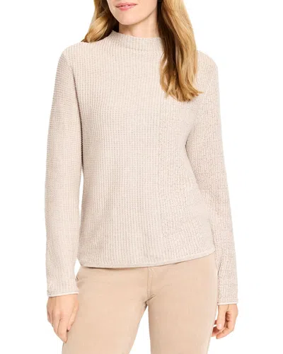 Nic + Zoe Nic+zoe Pixel Knit Sweater In Num-neutral Multi