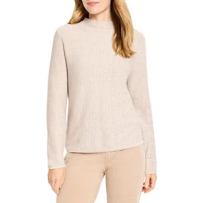 Nic + Zoe Nic+zoe Pixel Knit Sweater In Neutral