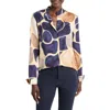 NIC + ZOE NIC+ZOE PLAYFUL PEBBLE BUTTON-UP SHIRT