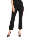 Nic + Zoe Nic+zoe Plaza Ankle Demi Bootcut Pants In Black