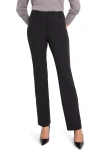 Nic + Zoe Nic+zoe Plaza Demi Bootcut Ankle Pants In Black Onyx