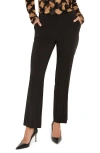 Nic + Zoe Nic+zoe Plaza Pull-on Bootcut Pants In Black