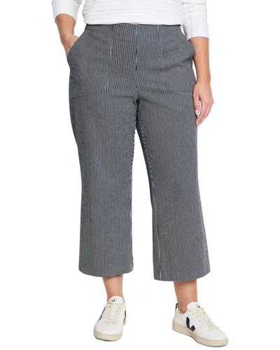 NIC + ZOE NIC+ZOE PLUS ALL DAY STRIPE WIDE LEG JEAN