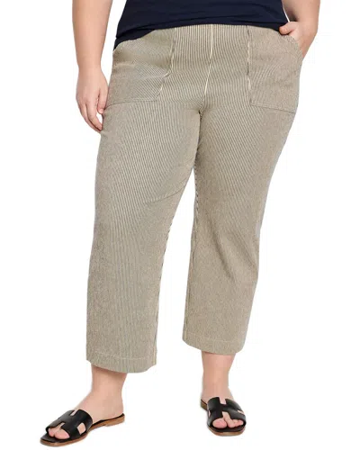 NIC + ZOE NIC+ZOE PLUS ALL DAY STRIPE WIDE LEG JEAN