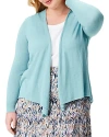 Nic+zoe Plus All Year Four Way Cardigan In River