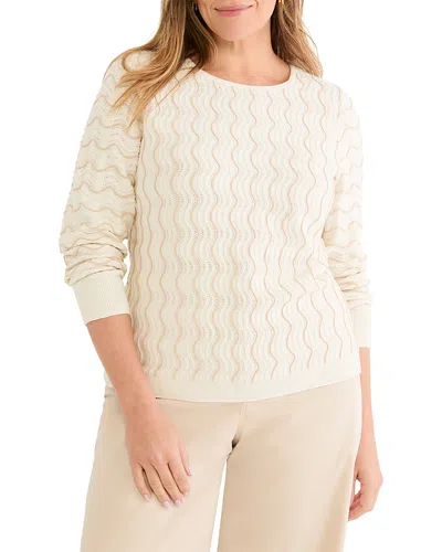 Nic+zoe Plus Alto Sweater In Neutral