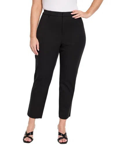 Nic + Zoe Nic+zoe Plus Bi-stretch Copley Straight Pant In Black
