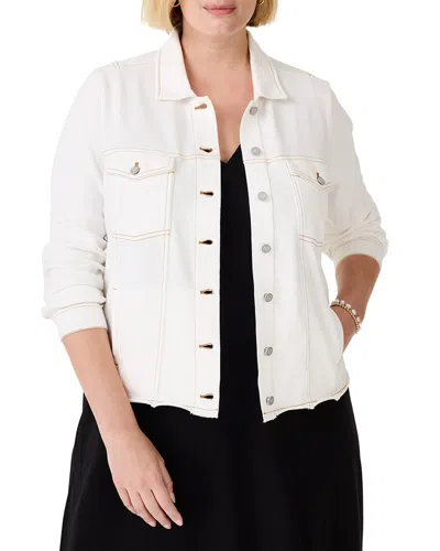 Nic + Zoe Nic+zoe Plus Denim Look Jacket