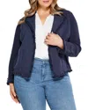 Nic + Zoe Fringe Mix Knit Jacket