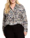 Nic + Zoe Nic+zoe Harvest Dot Button-up Top