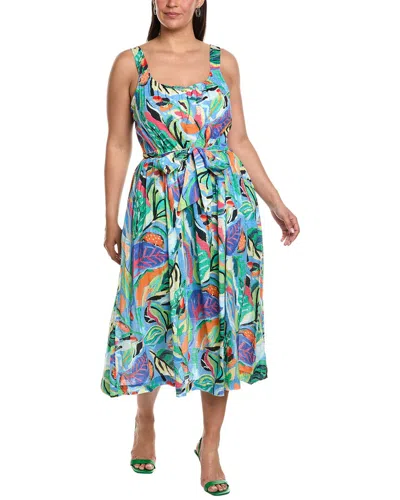 Nic + Zoe Nic+zoe Plus Island Beat Sophie Dress In Multi