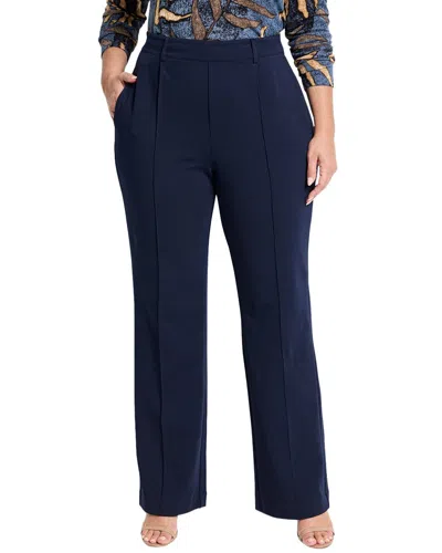 Nic + Zoe Nic+zoe Plus Knit Wide Leg Pleated Pant