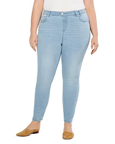 Nic+zoe Plus Mid Rise Ankle Jeans In Breeze