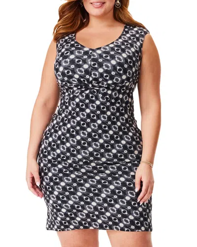 NIC + ZOE NIC+ZOE PLUS MIDNIGHT SHIBORI DRESS
