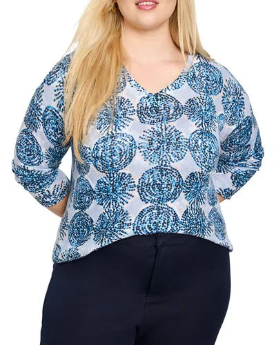 NIC + ZOE NIC+ZOE PLUS SAND DOLLAR SUPERSOFT SWEATER