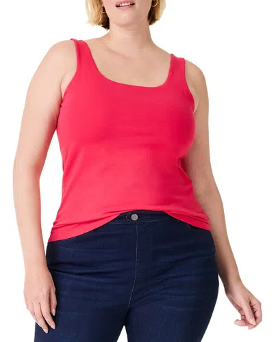 Nic + Zoe Perfect Tank In Bright Rose
