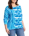 Nic + Zoe Plus Shifting Tides Supersoft Sweater
