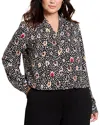 Nic + Zoe Nic+zoe Spotted Dots V-neck Top