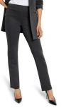 Nic + Zoe Nic+zoe Ponte Knit Pull-on Pants In Gray
