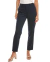 Nic + Zoe Nic+zoe Ponte Knit Trouser In Blue
