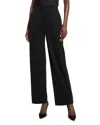 Nic + Zoe Nic+zoe Stretch Suiting Lenox Wide Leg Pants In Black Onyx