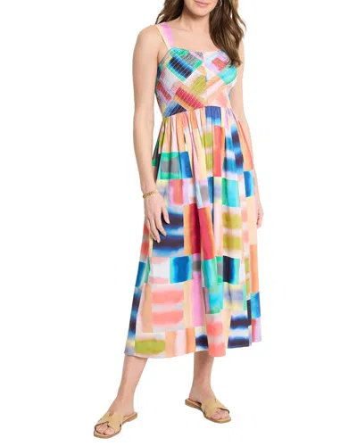 Nic + Zoe Portofino Anna Dress In Pink Multi