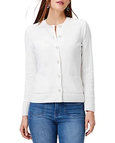 Nic + Zoe Women's Prepped Up Cardigan In Classic Cream