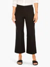 Nic + Zoe Wonderstretch Wide Leg Pull-on Pants In Black