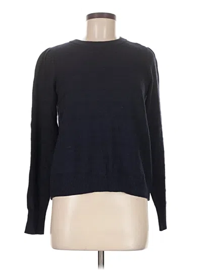 Pre-owned Nic + Zoe Pullover Sweater In Black
