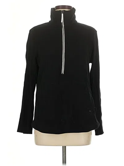 Pre-owned Nic + Zoe Pullover Sweater In Black