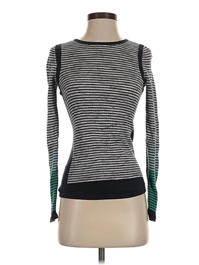 Pre-owned Nic + Zoe Pullover Sweater In Black