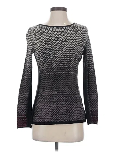 Pre-owned Nic + Zoe Pullover Sweater In Black