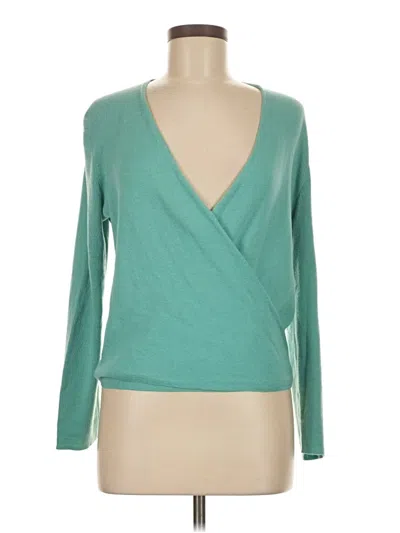 Pre-owned Nic + Zoe Pullover Sweater In Blue