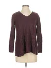 Nic + Zoe Pullover Sweater In Brown