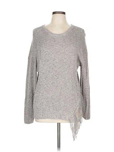 Pre-owned Nic + Zoe Pullover Sweater In Brown