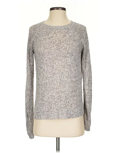 Pre-owned Nic + Zoe Pullover Sweater In Gray