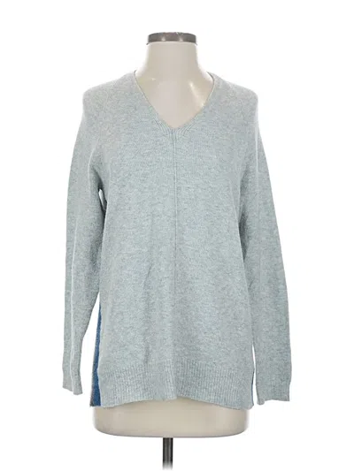 Pre-owned Nic + Zoe Pullover Sweater In Gray