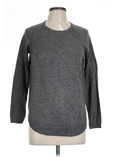 Pre-owned Nic + Zoe Pullover Sweater In Gray