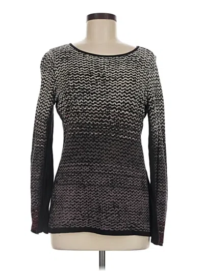 Pre-owned Nic + Zoe Pullover Sweater In Gray