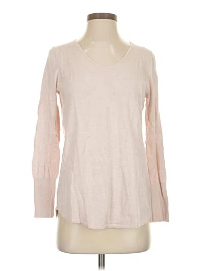 Pre-owned Nic + Zoe Pullover Sweater In Pink