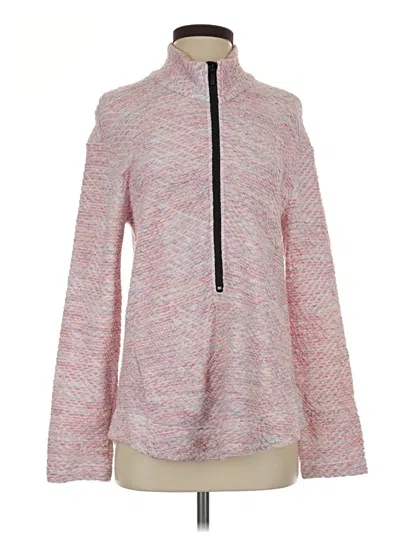Pre-owned Nic + Zoe Pullover Sweater In Pink